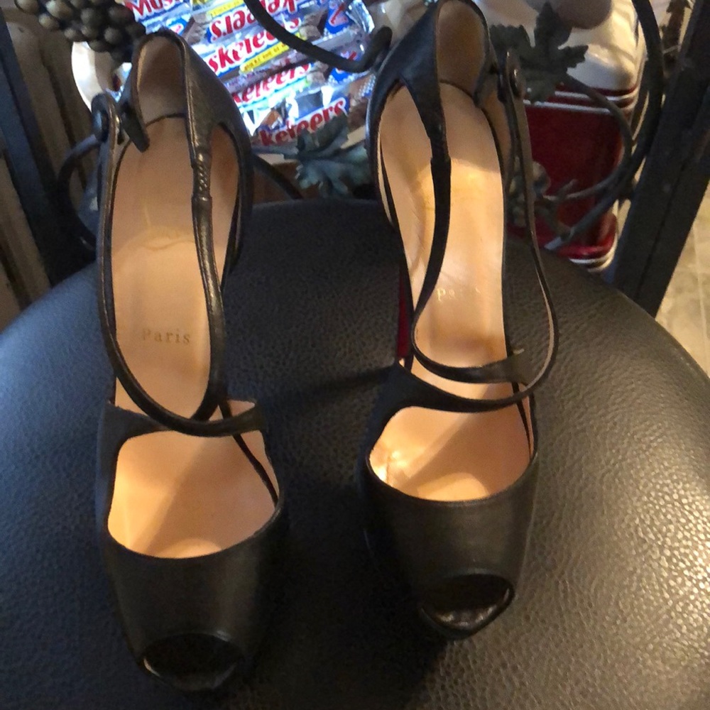 Authentic Christian Louboutin  Exagona heels